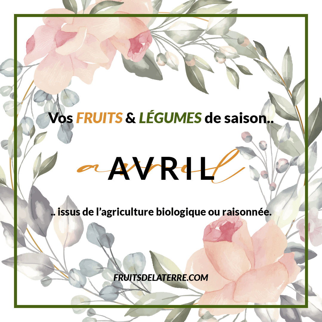 calendrier des saisons des fruits et légumes avril